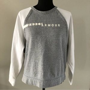 Women’s UA Under Armour Rival Fleece Crewneck Pullover Loose fit size M